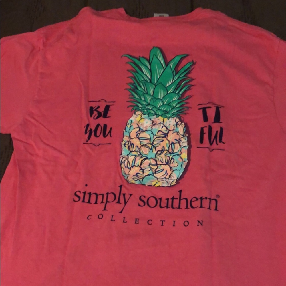 Simply Southern pineapple tee
